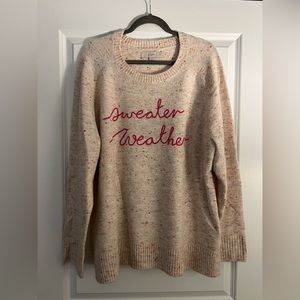 Loft XL “Sweater Weather” Sweater